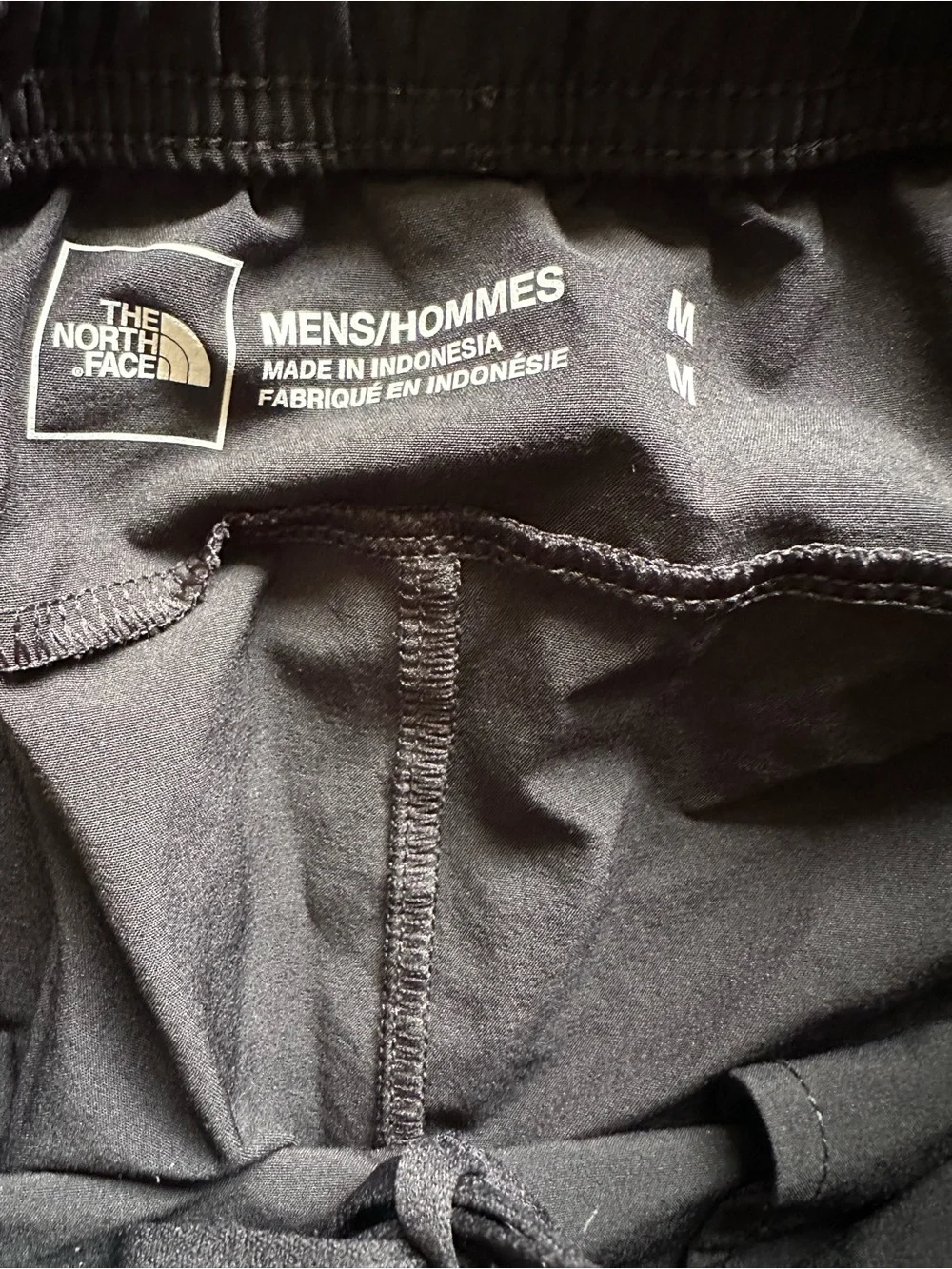 The North Face Black Slim Tech Joggers with Logo